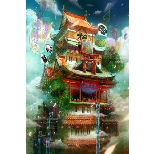 God building The wooden puzzle 1000 pieces ersion jigsaw puzzle white card adult childrens educational toys