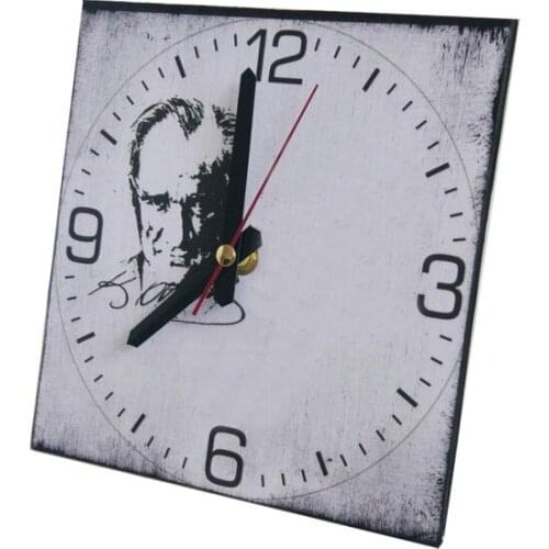 Wood Table clock desk clock relogio de mesa настольные часы reloj de escritorio