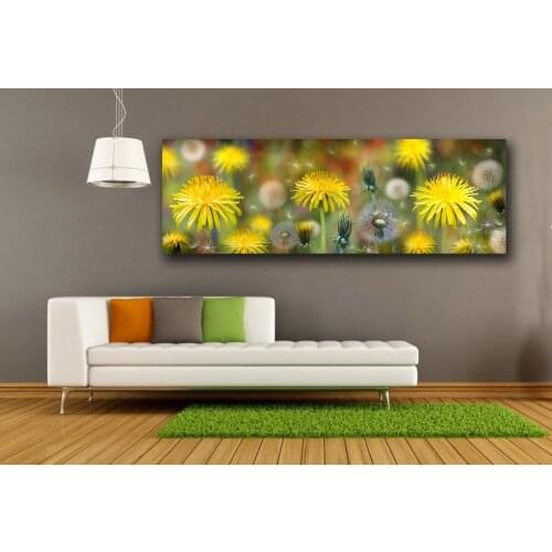 HD Dandelion fluff collage Wall Art Canvas Poster Print Wall Art Painting Art Pictures For Living Room Home Decor Unframed