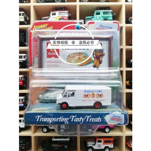 Johnny Lightning 1:64 GMC Step Van Diecast Collection of Die-casting Simulation Alloy Model Children Toys