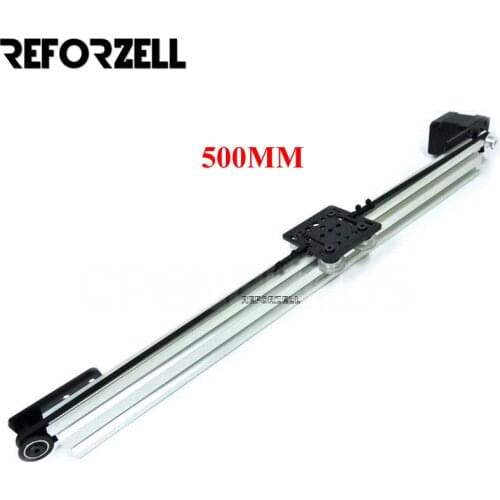 V-Slot NEMA 17 Linear Actuator Bundle Diy Belt Driven Kit with Nema 17 Stepper Motor for Openbuilds 500mm