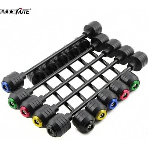 Motorcycle Circle Decoration POM Wheel Protector For Ducati MONSTER 696 2008-2014 Crash Slider Pad Front Rear