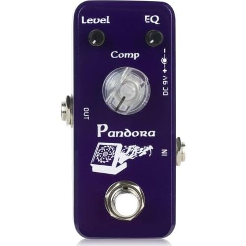 Movall MP-305 Compressor Guitar Effect Pedal Ultimate Comp Super Mini Pedal with True Bypass