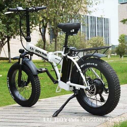MX20-PLUS 7-Speed Flagship 20-Inch Wide Tire 4.0 Mountain Electric Bicycle 500W Foldable Electric Bike Free Shipping Pedal eBike