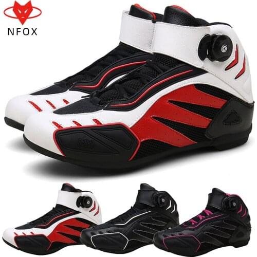 NFOX mens womens amphibious shoes mountain bike no-lock adult riding shoes autumn winter high-help mtb bicycle shoes JC-S890