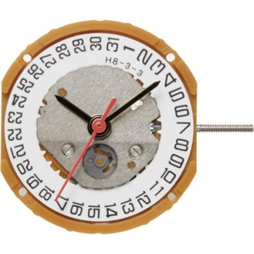 Watch movement accessories Japan new original GN10 quartz movement three pin single calendar rod without battery
