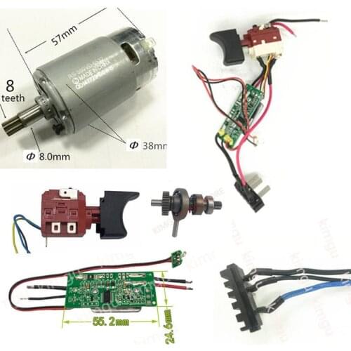 Switch for WORX WU390 WX390 WX390.1 WX390.31 WU390.9 WX390.9 20V H3 Drill Control board Connector