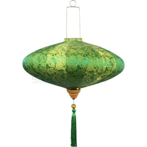 Mid Autumn Festival antique lantern hanging retro decoration Vietnamese creative handmade fabric flying saucer Japanese lantern