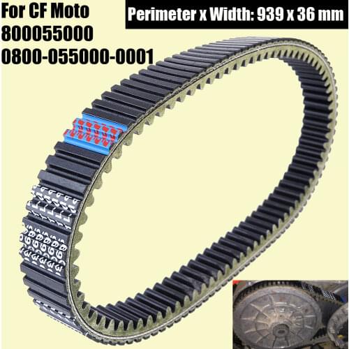 Drive Belt for CF Moto Snyper Terralander ZForce CForce Tracker UForce 800 EX EFI EPS X8 ZForce 1000 800055000 0800-055000-0001