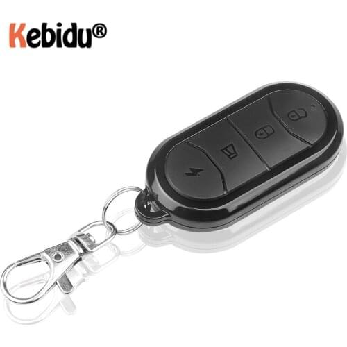 433 Mhz wireless RF copy code remote control keychain 4 channels, used for garage door electric door opening remote control