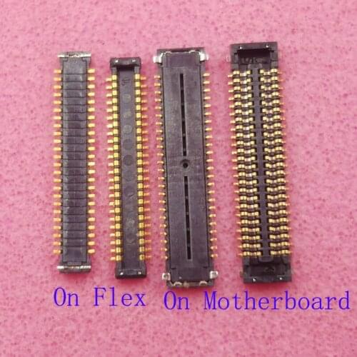 2Pcs USB Charger Charging Dock Port FPC Connector For Samsung Galaxy A20 A205 A205F A20E A202 A10E A102 Plug Contact Board 48Pin