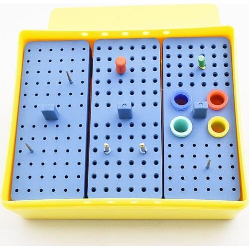 1 Pcs Dental Sterilize Plastic Organizer endo box endodontic box autoclavable box