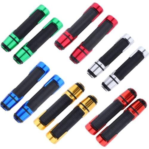 2 Pieces Aluminum Alloy Motorbike Handle Bar for 7/8inch 22mm Handlebar