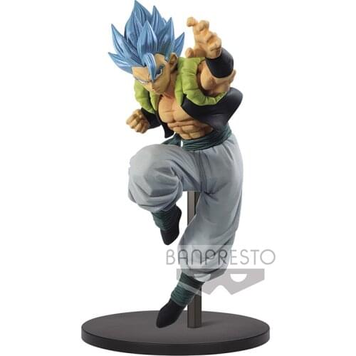 20Cm Bandai Dragon Ball Gogeta Garage Kit Pvc Assembly Model Western Animiation Action Figure Kids Toys