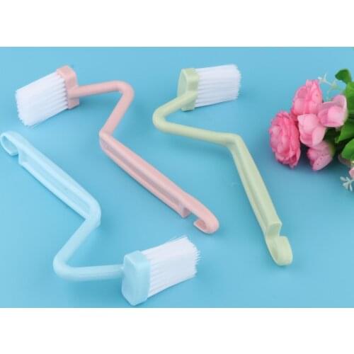 3pcs Plastic Toilet Brush for Bathroom Accessories,No Dead Angle Cleaning Brush for Toilet Drainable Cleaning Tools