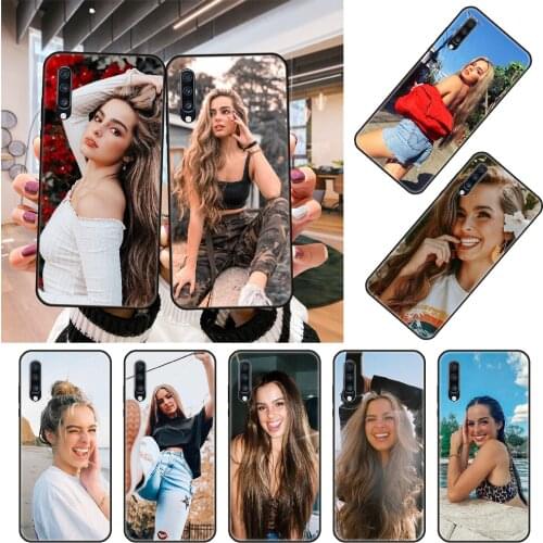 Phone Case For Samsung Galaxy A 50 51 71 70 80 7 5 10 40 20 30 41 21 S E Black Cover Coque Luxury Shell Trend Back Addison Rae