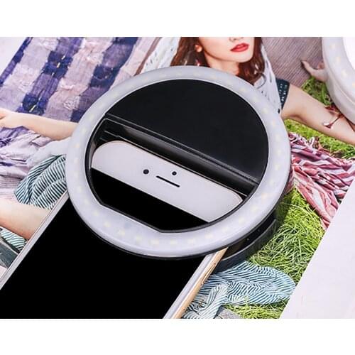 Selfie Ring Mirror Makeup Case For Xiaomi Redmi 4X Note 4X 3 Pro 3S (3X) 4 LED Light Flash UP Android Mobile Phone Cover
