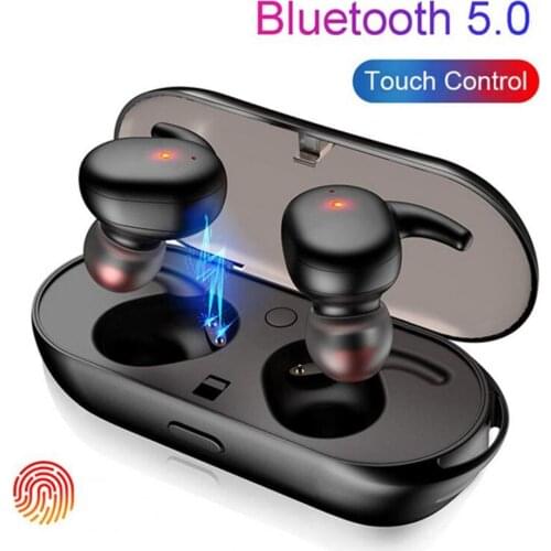 Hifi Sound Quality Sporty Wireless Eaphones TWS Auto-connect Ear Plugs Handsfree No Delay Mini Simple Music Headphone for Sport
