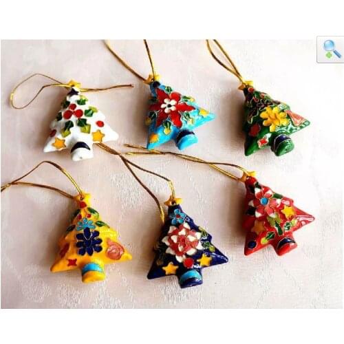 BRAND NEW10PC cute CHINESE STYLE HANDMADE Cloisonne Christmas tree Ornament