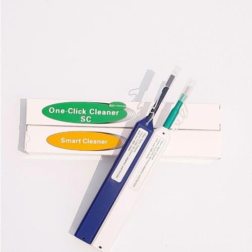 Origin High Quality LC/SC/FC/ST One-Click Cleaner SC 1.25mm and 2.5mm Fiber Optic Cleaning Pen 800 Cleans Cleaner Pen
