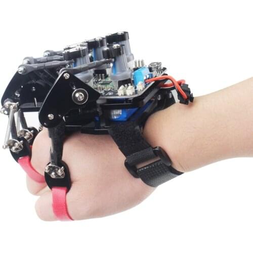 Open Source Glove /Wearable Mechanical Somatosensory Control Of Exoskeleton