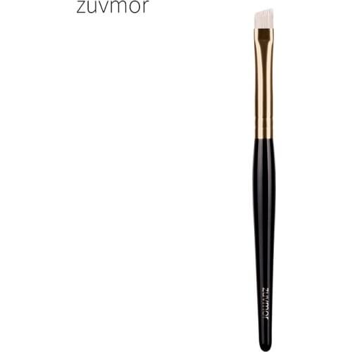 Shoushoulang Professional Handmade Make Up Brush ZUVMOR 16# Angled Eyebrow Brush Resilient Mink Hair Makeup Brushes