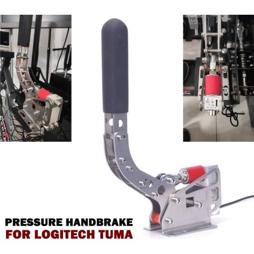 SIM Drift Game Steering Wheel USB Handbrake Racing Simulator Pressure Handbrake for Logitech G25/27/29 T300 Weighing Sensor HE