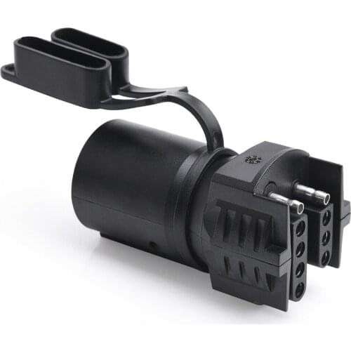 12V Trailer RV Boat Socket Adapter 7 Way to 4 and 5 Way US Plug Universal Car Socket Connector Accessories