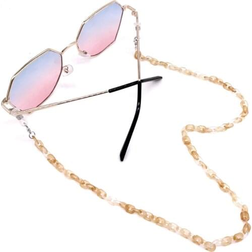 2021 Fashion Eyeglasses Strap Chain Imitation Pearl Bead Mask Sunglasses Holder Glasses Eyewear Lanyards For Women Men Chains