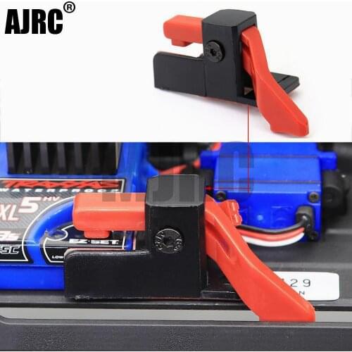 AJRC New Traxxas TRX4 Defender ESC Easy Start Trigger Power Switch for 1/10 RC Crawler Car Upgrade TRX-4