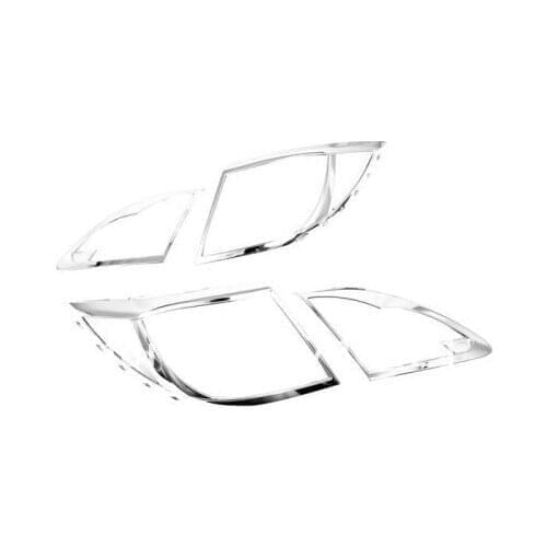 Car Styling Chrome Tail Light Cover For Mazda 6 / Atenza 2009-2012