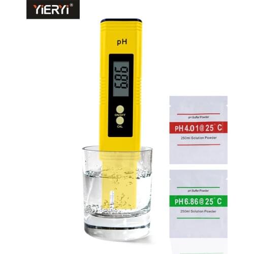 Yieryi Newest Protable LCD Digital PH Meter Pen of Tester Aquarium Pool Water Wine Urine tds meter