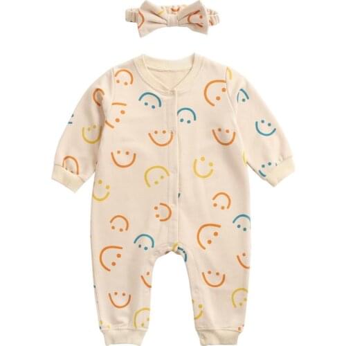 0-3T Autumn Baby Girls Boy Clothing Cotton Romper Jumpsuit Romper Jumpsuit Outfits Kids Clothes 2020 New