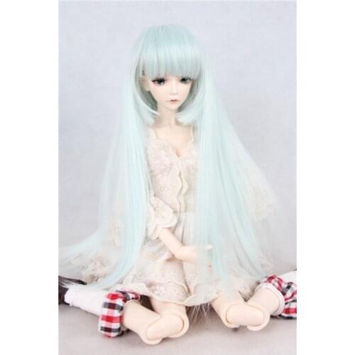 Luodoll BJD / SD doll wig high temperature wire straight hair can be children bjd Wig factory direct wholesale