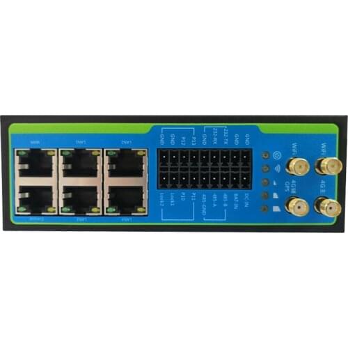 Wiflyer Industrial Wireless WiFi Router 4G LTE Modem Cellular Router with 4*RJ45 LAN Ports for M2M Application for Europ Country