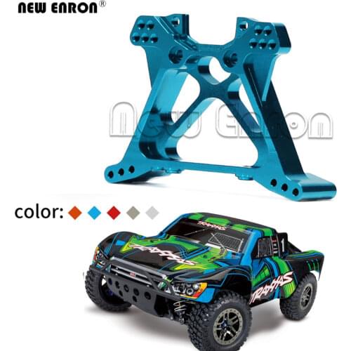 Replace #6838 1Pc Aluminum Alloy Rear Shock Tower For RC Car Parts 1/10 Traxxas Slash 4x4 Stampede 4X4 Ford Fiesta ST Rally Car