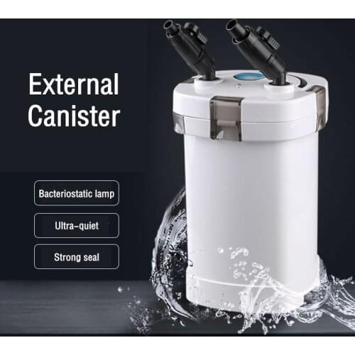 Sunsun External Aquarium Canister Filter Ultra-quiet Fish Tank Power Filter Bucket With Water Pump Saltwater Tank Bio Filtration