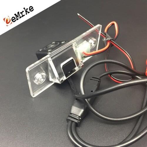 LEDs Car Rear View & Night Vision HD CCD Camera for Volkswagen VW Tiguan 2007~2014 / Touareg 2002~2010 Reverse Parking Camera