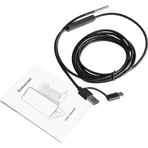 USB Endoscope 3 in 1 Borescope 3.9mm Waterproof