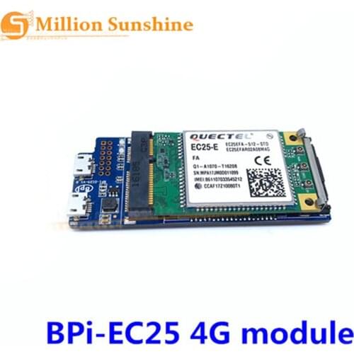 High quality Banana pi Bpi-EC25 4G Full-Netcom wireless communication module for BPI R2 free shipping