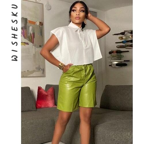 WISHESKU Collar Blouses