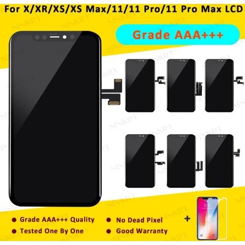 10 Piece Grade AAA+ Replacement Touch Screen Digitizer Assembly LCD For iPhone X XR XS 11 Pro Max Display