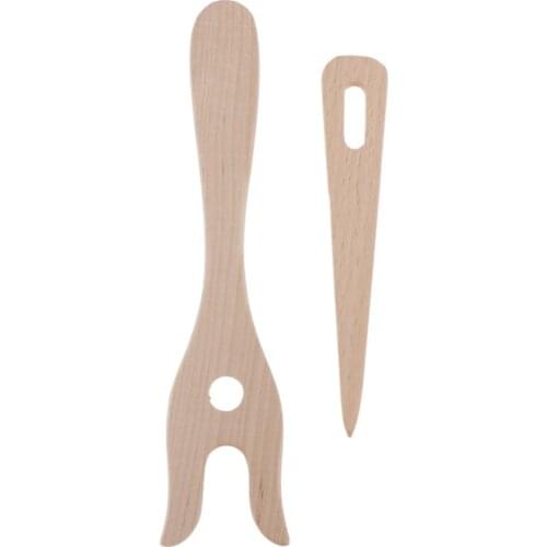 1 Set Knitting Fork Lucet Handy Braiding Tool for Hobby Art Cord Making Crafts