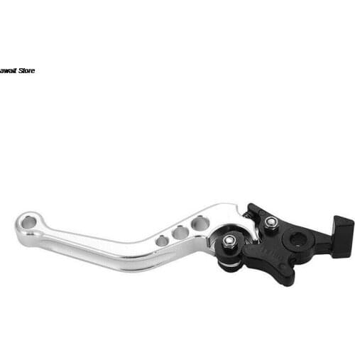 Hot 1Pair Alloy Motorcycle CNC Motorcycle Clutch Drum Brake Lever Handle Brake Handle Universal Fit for Motorbike Modification