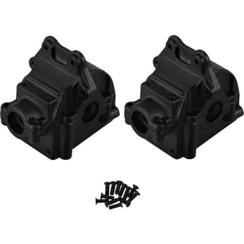 2Pcs Metal Wave Box Gear Box Upper and Lower Cover 144001-1254 for 1/14 WLtoys 144001 RC Car Spare Parts
