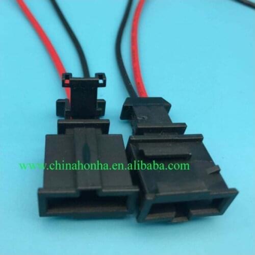 20/50/100 pcs/lots 2 Pin Car Plug for License plate lamp Car door connector 3B0 972 712 3B0972712 with wire or without wire