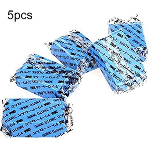 5Pcs Car Bus Van RV Surface Washer Detailing Clean Clay Bar Wash Dirt Sludge Mud Remove Blue Car Wash Cleaning Accessories