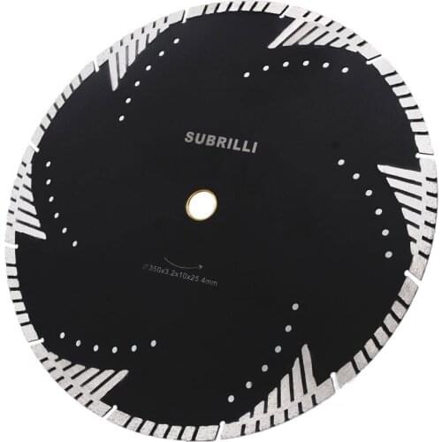 350mm Diamond Saw Blade 14" Hot Press Cutting Disc Concrete Granite Marble Circle Blade Dry Wet Use For Cutting Machine
