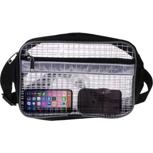 Anti-Static Cleanroom Clear Tool Bag Full Cover Pvc For Engineer Waist Bag Fanny Pack LX9F