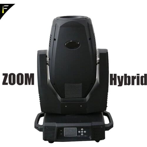 BeamSpot Moving Head Wash Hybrid with MSD350 17R Motorised ZOOM 2.5 to 52 Degree Hybrid Spotlight Circular 8+32 Facet Prism